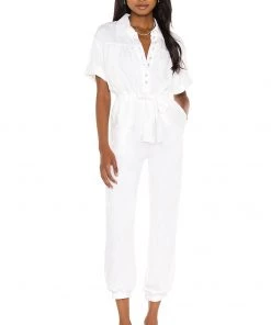 Best deal 🔔 Camila Coelho Everlee Jumpsuit In White 🎉