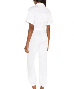Best deal 🔔 Camila Coelho Everlee Jumpsuit In White 🎉 -Camila Coelho Store COEL WC12 V3