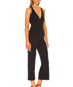 Best Pirce 👍 Camila Coelho Jessie Jumpsuit In Black 👍 -Camila Coelho Store COEL WC15 V3