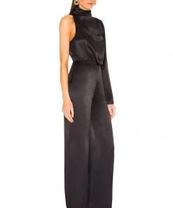Hot Sale 🔔 Camila Coelho Karene Jumpsuit In Black 👏 -Camila Coelho Store COEL WC17 V2
