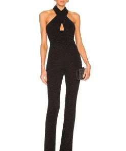 Best Sale ⭐ Camila Coelho Emery Jumpsuit In Black 😍