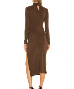 Cheapest π Camila Coelho Benita Midi Dress π In Brown π 9 Cheapest π Camila Coelho Benita Midi Dress π In Brown π -Camila Coelho Store COEL WD113 V4