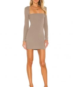 Deals 🧨 Camila Coelho Saddie Mini Dress 👗 In Taupe 🎉
