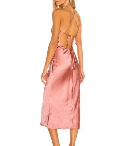 Top 10 ❤️ Camila Coelho Arnoldo Midi Dress 👗 In Rust ✨