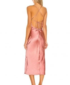 Top 10 ❤️ Camila Coelho Arnoldo Midi Dress 👗 In Rust ✨ -Camila Coelho Store COEL WD122 V4