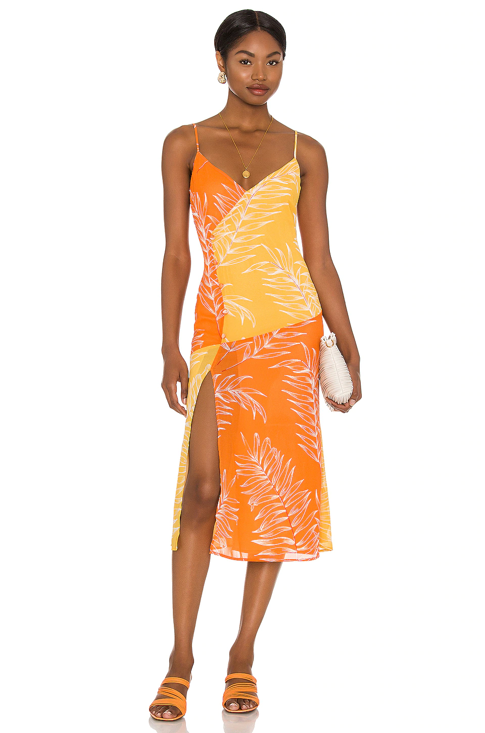 Promo β Camila Coelho Vivienne Midi Dress π In Yellow & Orange π 3 Promo β Camila Coelho Vivienne Midi Dress π In Yellow & Orange π