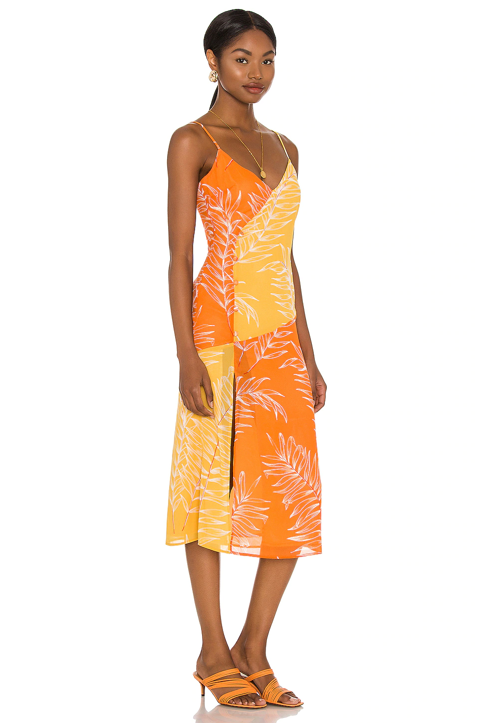 Promo β Camila Coelho Vivienne Midi Dress π In Yellow & Orange π 4 Promo β Camila Coelho Vivienne Midi Dress π In Yellow & Orange π - Image 2