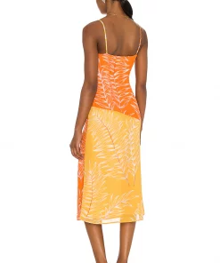 Promo β Camila Coelho Vivienne Midi Dress π In Yellow & Orange π 7 Promo β Camila Coelho Vivienne Midi Dress π In Yellow & Orange π -Camila Coelho Store COEL WD132 V3