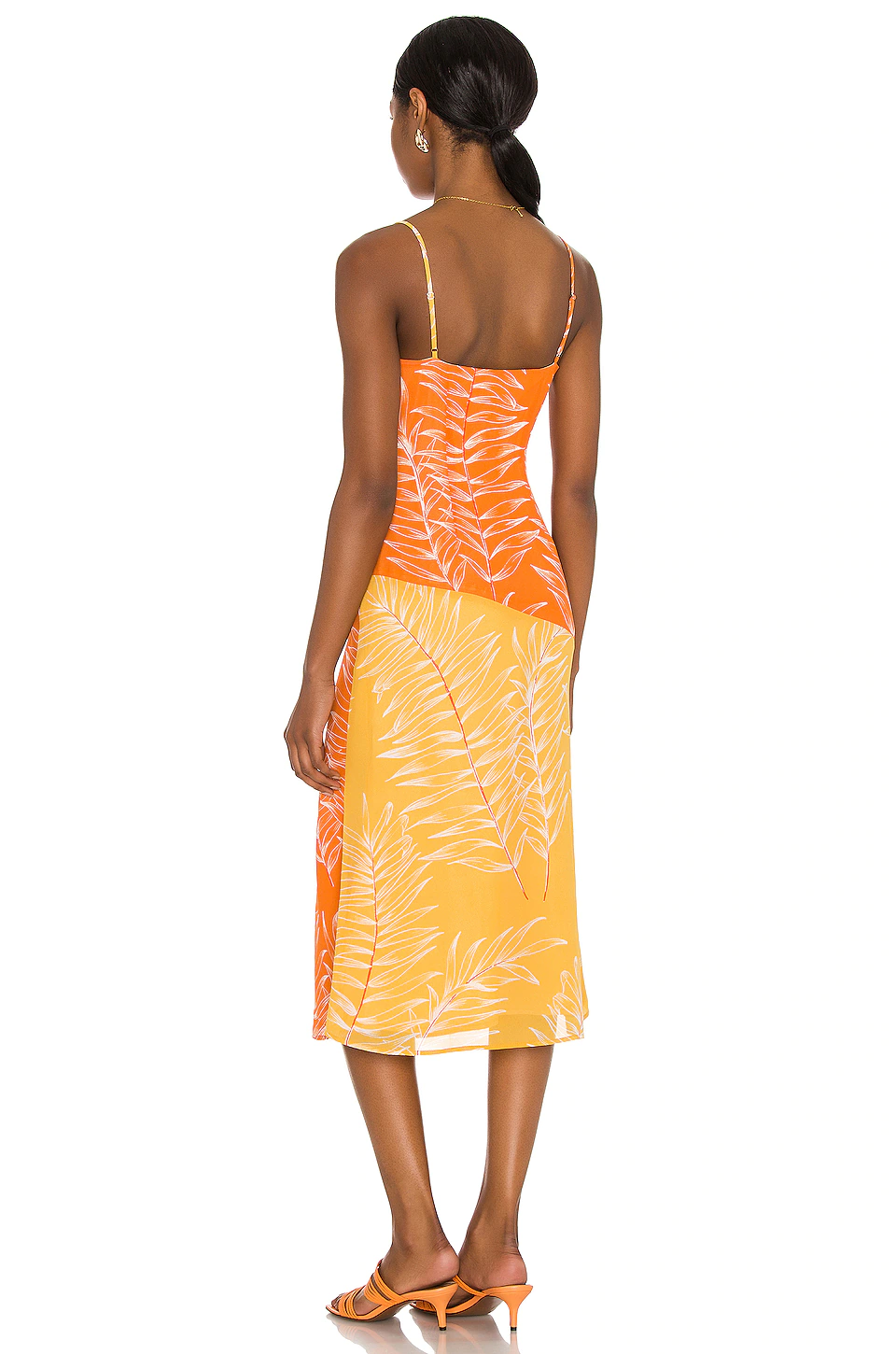 Promo β Camila Coelho Vivienne Midi Dress π In Yellow & Orange π 5 Promo β Camila Coelho Vivienne Midi Dress π In Yellow & Orange π - Image 3
