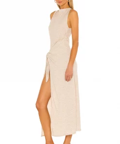 Budget 👍 Camila Coelho Poppy Midi Dress 👗 In Apricot ✔️ -Camila Coelho Store COEL WD140 V2