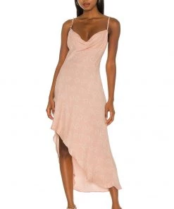 Best Pirce ✔️ Camila Coelho Otavia Slip Dress 👗 In Blush ✔️