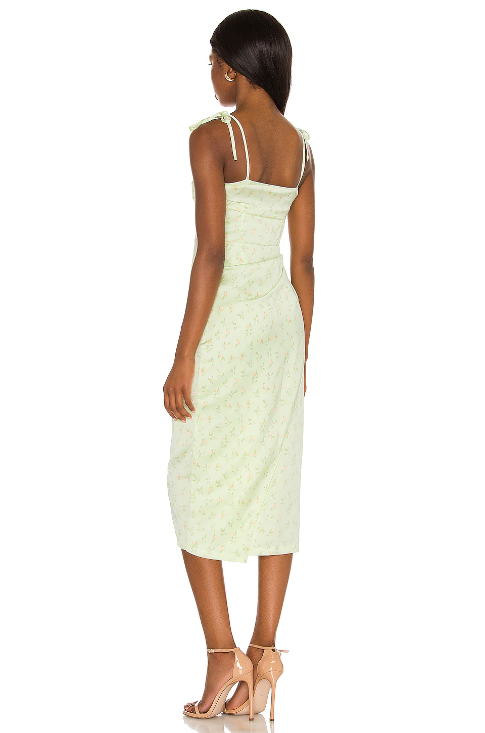 Buy π Camila Coelho Bavel Midi Dress π In Sage Delilah 𧨠5 Buy π Camila Coelho Bavel Midi Dress π In Sage Delilah 𧨠- Image 3