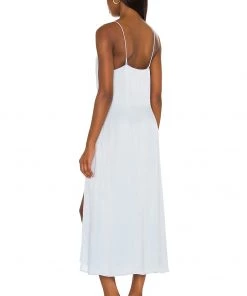 Buy 💯 Camila Coelho Darla Midi Dress 👗 In Pale Blue 🎁 -Camila Coelho Store COEL WD151 V3