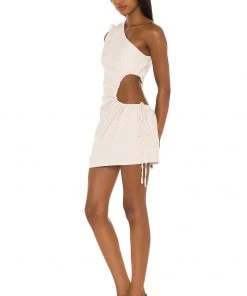 Outlet 🤩 Camila Coelho Sienna Mini Dress 👗 In Nude 👍 -Camila Coelho Store COEL WD158 V3