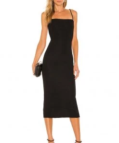 Budget π Camila Coelho Jeralyn Midi Dress π In Black π 6 Budget π Camila Coelho Jeralyn Midi Dress π In Black π -Camila Coelho Store COEL WD168 V2