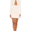 New 🌟 Camila Coelho Amelie Mini Dress 👗 In Beige 🎉
