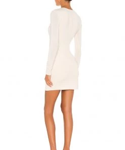 New 🌟 Camila Coelho Amelie Mini Dress 👗 In Beige 🎉 -Camila Coelho Store COEL WD169 V3