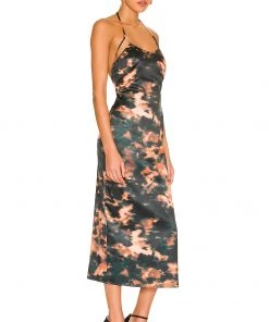 Cheapest π Camila Coelho Sherlie Midi Slip Dress π In Orange Teal Tie Dye π 6 Cheapest π Camila Coelho Sherlie Midi Slip Dress π In Orange Teal Tie Dye π -Camila Coelho Store COEL WD195 V2