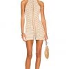 Best deal 🎉 Camila Coelho Lyssa Hand Crochet Halter Mini Dress 👗 In Sand 👍 -Camila Coelho Store COEL WD201 V1