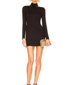 New 👍 Camila Coelho Loba Mini Dress 👗 In Black 🎁 -Camila Coelho Store COEL WD205 V2