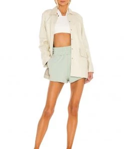 Wholesale 🧨 Camila Coelho Kenzie Shorts In Sage Green ✨ -Camila Coelho Store COEL WF17 V4