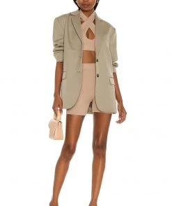 Best Pirce ❤️ Camila Coelho Alessia Short In Taupe ⭐ -Camila Coelho Store COEL WF23 V4