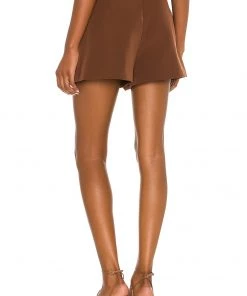 Best deal ❤️ Camila Coelho Maricela Short In Dark Chocolate 💯 -Camila Coelho Store COEL WF27 V3