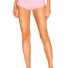 Best reviews of 👍 Camila Coelho Genevieve Side Tie Short In Baby Pink ✔️