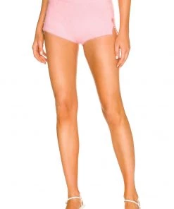 Best reviews of 👍 Camila Coelho Genevieve Side Tie Short In Baby Pink ✔️