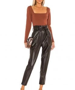 New ⭐ Camila Coelho Leena Sweater In Copper 🎁 -Camila Coelho Store COEL WK40 V4