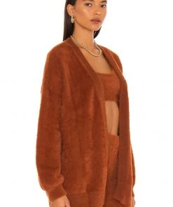 Best reviews of ❤️ Camila Coelho Milani Cardi In Chocolate 🎉 -Camila Coelho Store COEL WK49 V2