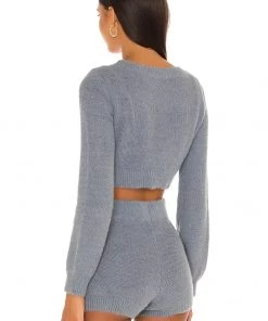 Deals 🎁 Camila Coelho Toni Cardigan In Slate ✨ -Camila Coelho Store COEL WK50 V4