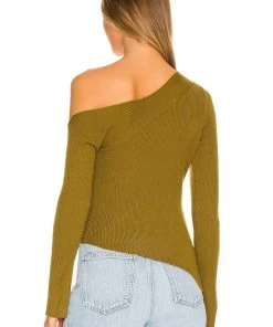 Buy 🔔 Camila Coelho Shauna Sweater In Olive Green ✔️ -Camila Coelho Store COEL WK53 V3