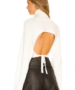 Wholesale 😍 Camila Coelho Yvette Sweater In White 👏