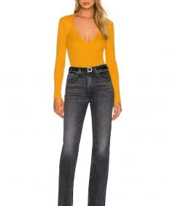 Outlet 😀 Camila Coelho Patten Sweater In Clementine ⌛ -Camila Coelho Store COEL WK55 V4