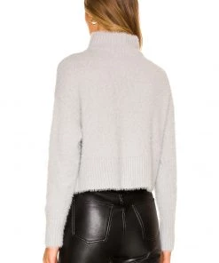 Best Sale π Camila Coelho Jaelyn Pullover In Grey π 8 Best Sale π Camila Coelho Jaelyn Pullover In Grey π -Camila Coelho Store COEL WK56 V3