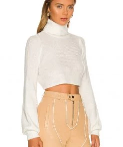 Promo 🧨 Camila Coelho Cesare Cropped Sweater In White ❤️ 7 Promo 🧨 Camila Coelho Cesare Cropped Sweater In White ❤️ -Camila Coelho Store COEL WK59 V2
