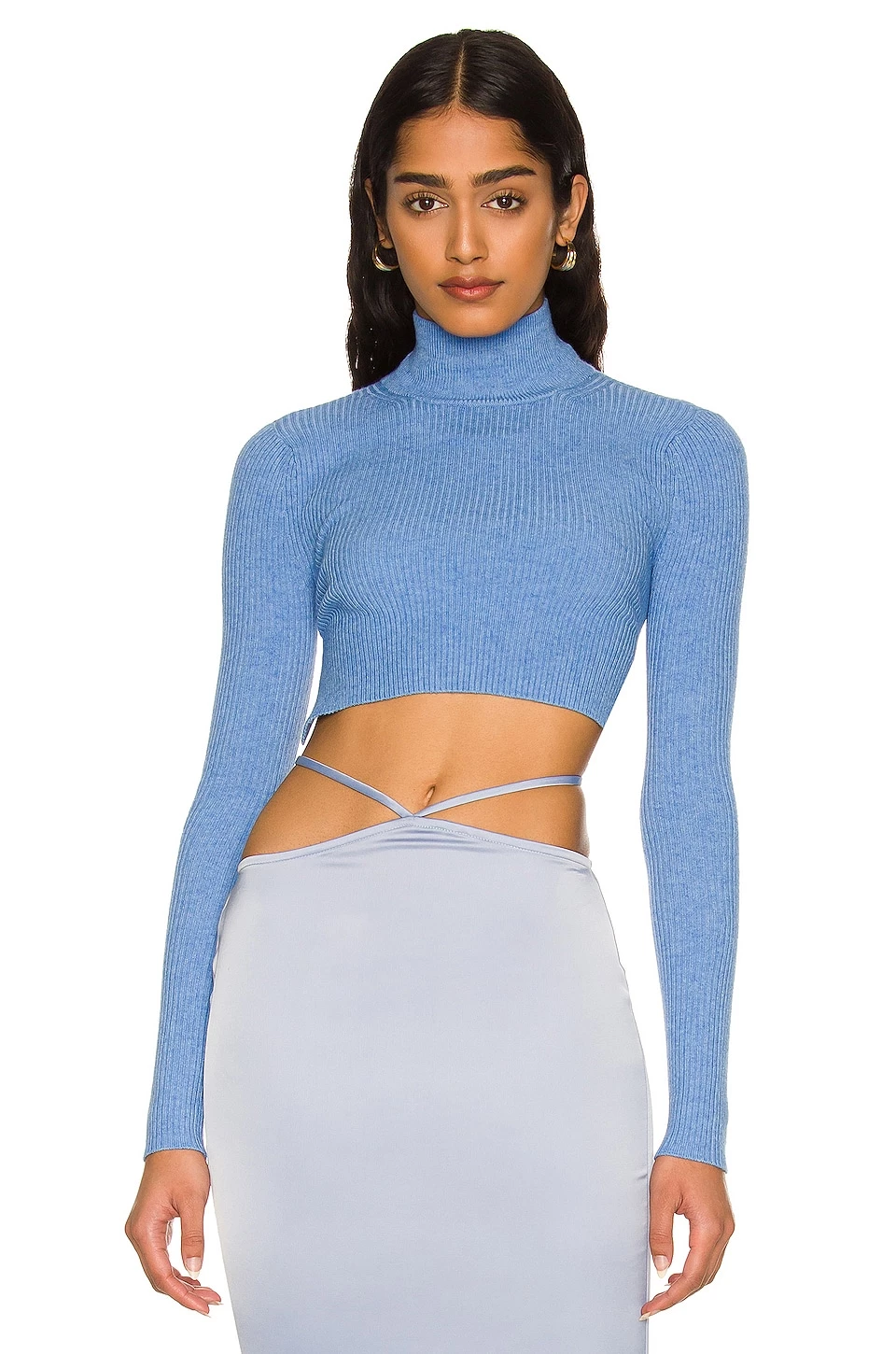 Discount 𧨠Camila Coelho Meriam Tie Back Sweater In Baby Blue ⨠4 Discount 𧨠Camila Coelho Meriam Tie Back Sweater In Baby Blue ⨠- Image 2