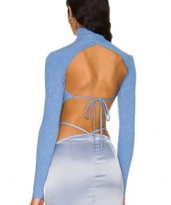 Discount 𧨠Camila Coelho Meriam Tie Back Sweater In Baby Blue ⨠10 Discount 𧨠Camila Coelho Meriam Tie Back Sweater In Baby Blue ⨠-Camila Coelho Store COEL WK65 V4