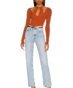 Wholesale 🎉 Camila Coelho Allora Sweater In Auburn 🤩 -Camila Coelho Store COEL WK67 V4