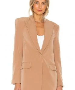 Cheapest 🎁 Camila Coelho Morena Blazer In Nude Toffee 😍 -Camila Coelho Store COEL WO17 V2