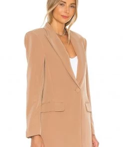 Cheapest 🎁 Camila Coelho Morena Blazer In Nude Toffee 😍 -Camila Coelho Store COEL WO17 V3