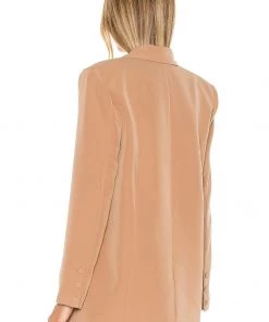 Cheapest 🎁 Camila Coelho Morena Blazer In Nude Toffee 😍 -Camila Coelho Store COEL WO17 V4