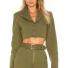 Best deal ✔️ Camila Coelho Leticia Jacket In Olive Green 🔔