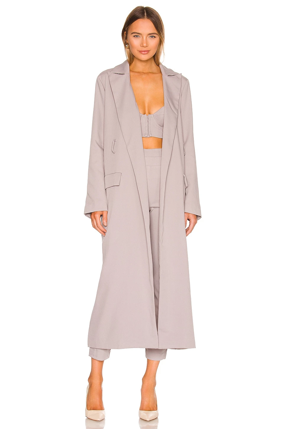Cheapest π Camila Coelho Dean Duster In Grey 𧨠3 Cheapest π Camila Coelho Dean Duster In Grey π§¨
