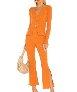 Flash Sale π Camila Coelho Linez Pant In Sunset Orange π 11 Flash Sale π Camila Coelho Linez Pant In Sunset Orange π -Camila Coelho Store COEL WP41 V5