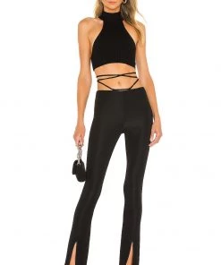 Hot Sale 💯 Camila Coelho Raquelle Pants In Black 🌟 -Camila Coelho Store COEL WP48 V4