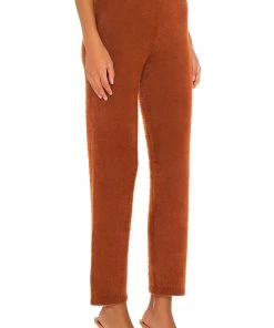Discount ⌛ Camila Coelho Alondra Pant In Chocolate ❤️ -Camila Coelho Store COEL WP49 V2