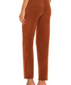 Discount ⌛ Camila Coelho Alondra Pant In Chocolate ❤️ -Camila Coelho Store COEL WP49 V3