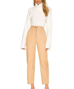 Top 10 π Camila Coelho Yuri Leather Pants In Tan π 9 Top 10 π Camila Coelho Yuri Leather Pants In Tan π -Camila Coelho Store COEL WP53 V4
